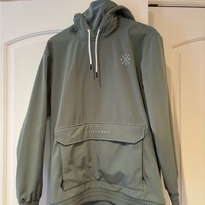 Dope Snow Nomad Snowboard Hoodie - Women’s XL - Faded Green